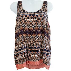 Lucy & Laurel Sleeveless Layered Top